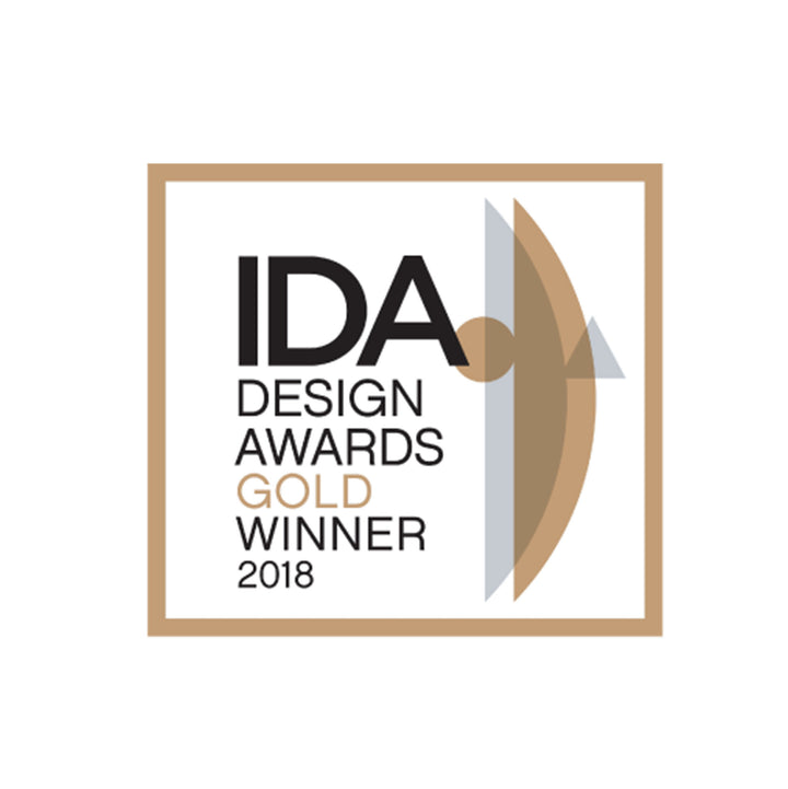 Logo for the IDA Design Awards, featuring sleek typography and a modern, minimalist design.
